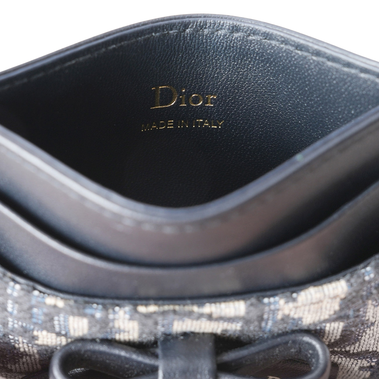 CHRISTIAN DIOR(USED)디올 오블리크 프롬나드 카드지갑
